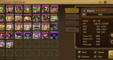 Conta Summoners WAR - Faz Raid 5 solo
