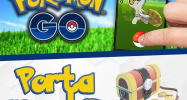Porta Moedas - Pokémon GO - Gimmighoul / Gholdengo