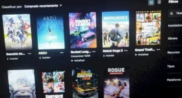 Conta Epic Games Permanente com GTA 5, Watch Dogs 2 e Fortni