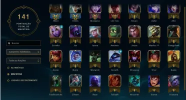 Conta League of Legends Diamante 5