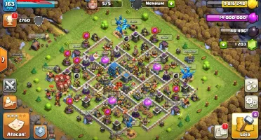 Conta Clash Of Clans CV12 Recente era cv11 full