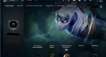 Conta de Lol com a Skin Annieversário
