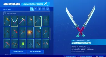 Conta de Fortnite - Skins, picaretas + 1,000 V-Bucks