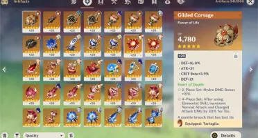 Conta Genshin Impact 12 5* 4 Armas 5* Quase todos Pers 4*