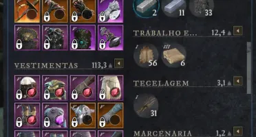 Conta New World Servidor Artorius