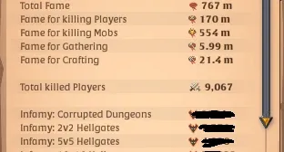Albion Conta ZvZ/Roaming/Gank/Craft/E-mail próprio 