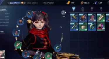 Arbalista lvl 47 Com Serpente Liberada.