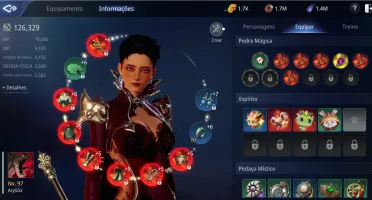 Vendo Feiticeira Lvl 97 SA033