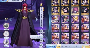 SAINT SEIYA AWAKENING - COM GEMAS AVANÇADAS E LIVROS