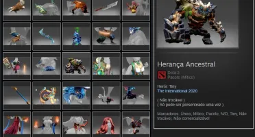 CONTA DOTA 2 DIVINE 1 / 425 itens 3200 horas
