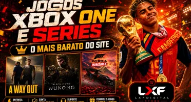 Promo! Jogos Xbox One E Series S/X Mídia Parental