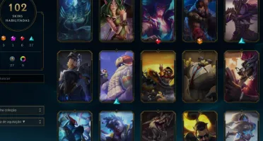 CONTA DE LOL Lv129! 102 SKINS