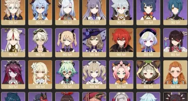 ✨CONTA GENSHIN AR59⭐13 LENDÁRIOS e ⭐7 ARMAS 5⭐ SEM VÍNCULOS✨
