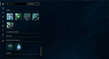 Conta LOL - 194 skins sendo 2 ult, 1 Mit, 4 Lend, 29 Epicas