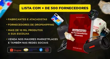 Lista de fornecedores para revendedores atualizado 2023!