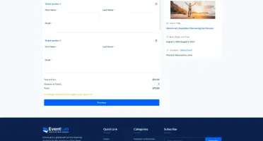 Script PHP Reserva de Ingressos para Eventos