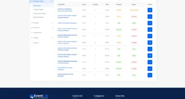 Script PHP Reserva de Ingressos para Eventos