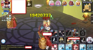 Conta Ragnarok Mobile com carta GR e RK LVL 146