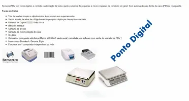 Programa Sistema Frente Caixa Pdv Comercio Lojas Automação