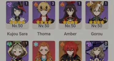 AR 59 - 17 5* ESTRELAS/10 ARMAS + PITY 72 - GENSHIN IMPACT