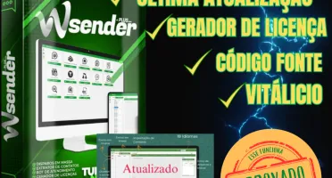 Disparador Msg Wa Sender Versão 3.3 - Atualizado 2024