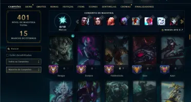 Unranked com 150 Champs e 63 Skins ( MAIN JG )