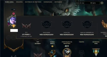 Unranked com 150 Champs e 63 Skins ( MAIN JG )