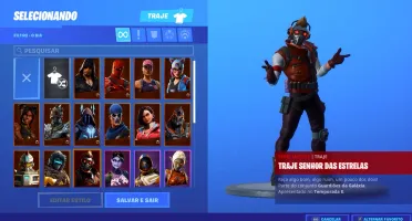 Conta Fortnite Season 7,8,9