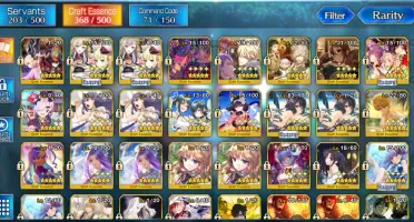 Conta Fate Gran Order (Fate GO)