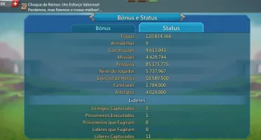 Trap Solo 242m, quase 9m de tropas com T4 (migra ate o 1051)