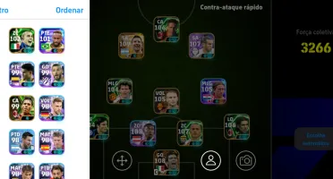 Conta efootball negociável o valor