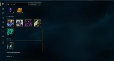 Vendo conta unranked