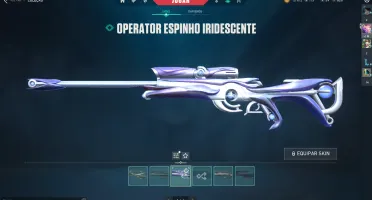 Conta Valorant Level 233, 83 skins, 5 facas