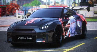 Pack de carro de anime neon gta
