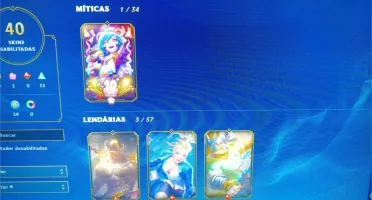 Conta lol 40 Skins nível alto