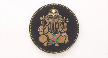 Mandala Indiana Preta
