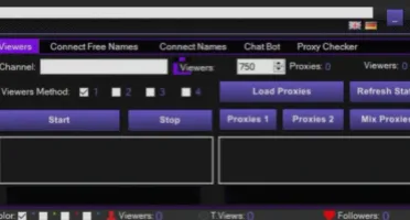 Bot de AD e afiliado views para Twitch