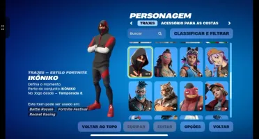 Conta fortnite Ikonik + passe