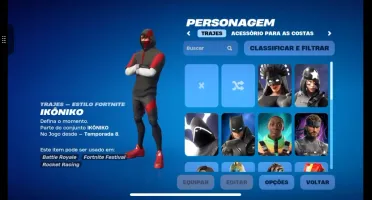 Conta fortnite Ikonik + passe