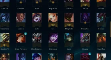 Conta de LOL 4400RP 32000BP 48Skins, 100+ herois