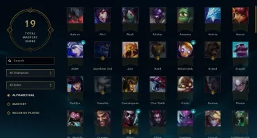 Conta de LOL 4400RP 32000BP 48Skins, 100+ herois