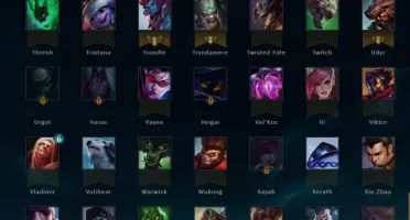 Conta de LOL 4400RP 32000BP 48Skins, 100+ herois