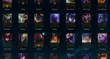 Conta de LOL 4400RP 32000BP 48Skins, 100+ herois