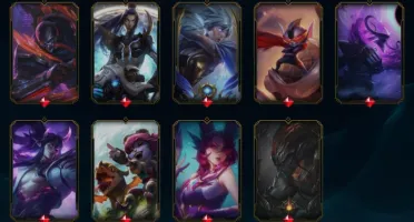 conta lol platina 1 por decay, 318skin 5 ultimate 2mitica