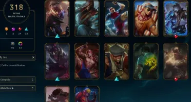 conta lol platina 1 por decay, 318skin 5 ultimate 2mitica
