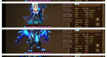 Conta SW 57 nat 5* summonados (2 LD)