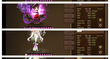 Conta SW 57 nat 5* summonados (2 LD)