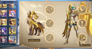 Cc Saint Seiya Serv A141 Shura Div Reparado