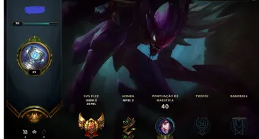 Conta de LoL Com Skin Pax Jax e Kayle Juiza (Super Raras)