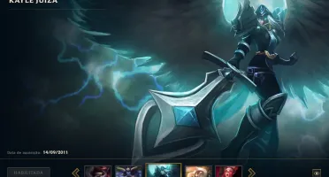 Conta de LoL Com Skin Pax Jax e Kayle Juiza (Super Raras)